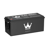 W SOLAR 12V 200Ah Internal Heating LiFePO4 Lithium Battery