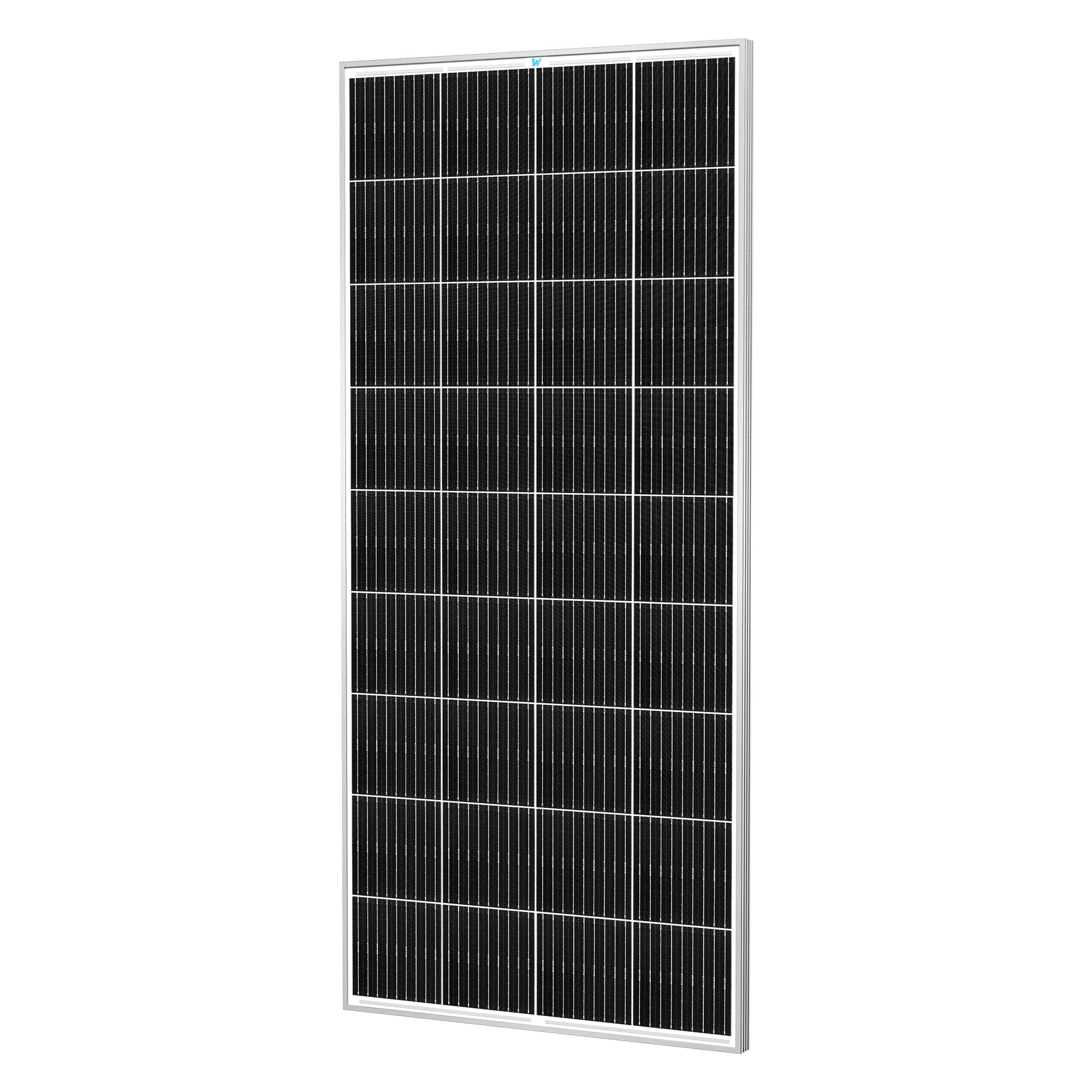 W SOLAR 200 Watt 12 Volt Monocrystalline Solar Panel