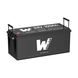 W SOLAR 24V 100Ah Internal Heating LiFePO4 Lithium Battery