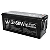 W SOLAR 12V 200Ah Internal Heating LiFePO4 Lithium Battery