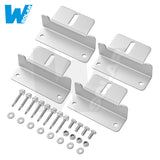 W SOLAR Z-Brackets | Mounting Hardware Z-Brackets with Screws